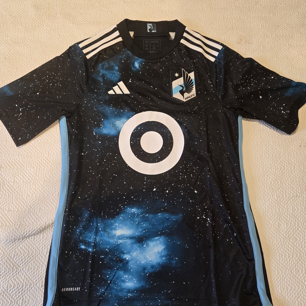 Minnesota United FC Kids Night Sky Soccer Jersey